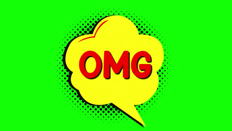 cartoon-omg-Comic-Bubble-speech-loop-Animation-video-transparent-background-with-alpha-channel.